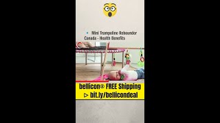 🔹 Mini Trampoline Rebounder Canada  Health Benefits [upl. by Areval]