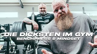 Die dicksten im Gym  Benchpress amp Mindest [upl. by Hessney920]