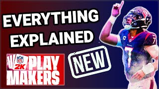 NEW NFL 2K Playmakers  Gameplay Modes amp Cards Explained [upl. by Zipnick]