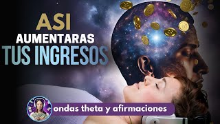 Afirmaciones positivas para ATRAER DINERO mientras duermes 💤  REPROGRAMACIÓN MENTAL 🧠💲 [upl. by Rawdan]