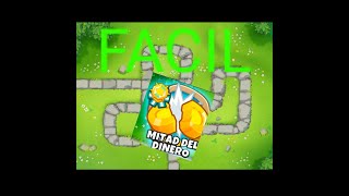 BTD6 Tutorial Prado moneril Mitad De Dinero [upl. by Ekusoyr]