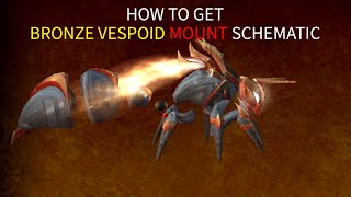 How To Get Bronzewing Vespoid Mount Schematic  WOW [upl. by Damas]