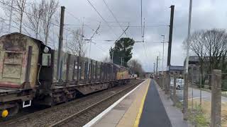 56049 passes Cononley with tones [upl. by Jolynn859]