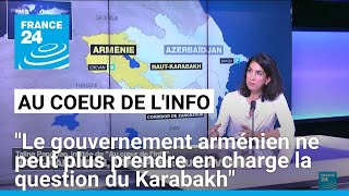 Taline Papazian  quotLe gouvernement arménien ne peut plus prendre en charge la question du Karabakhquot [upl. by Newmark]