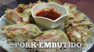 Pork Embutido Recipe I Pinoy style Recipe [upl. by Aroz]