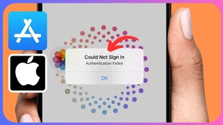 How to Fix Could Not Sign in Authentication Failed on App Store [upl. by Tudela27]