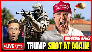 🚨 EMERGENCY Second Trump Assassination Attempt 🚨 Secret Service OPENS FIRE LIVE Update Right NOW [upl. by Nnyrat]