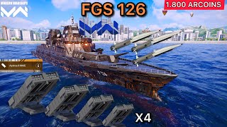 FGS 126  ASTROS II MK6 X4  LANZAGRANADAS DE EVENTO GRATIS  ANTISUBMARINO [upl. by Ahsin]