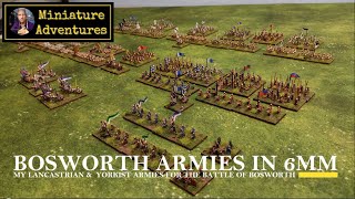 Bosworth Armies in 6mm [upl. by Vern]