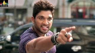 Iddarammayilatho Movie Allu Arjun Powerful Action  Latest Telugu Movie Scenes  Sri Balaji Video [upl. by Amerak577]