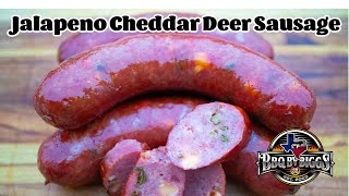 How to Make the BEST Jalapeno Cheddar Deer Sausage This Will BLOW YOUR MIND [upl. by Chaffin869]