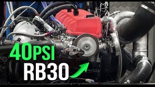 Inside an 8second RB30 turbo  1000hp street VL Commodore by JPC  fullBOOST [upl. by Zakaria]