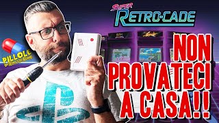 APRO una console COLLEGATA alla CORRENTE Super RETROCADE [upl. by Sackville]