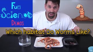 Which Habitat Do Worms Like [upl. by Claudina142]