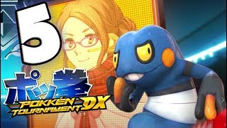 Pokken Tournament DX Part 5 Blue League Croagunk Epic Battle Nintendo Switch [upl. by Mehelhteb]