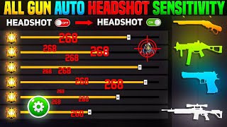 Free Fire Auto Headshot Trick 2024 Sensitivity  2gb 4gb 6gb Ram Headshot Sensitivity Setting [upl. by Belmonte451]