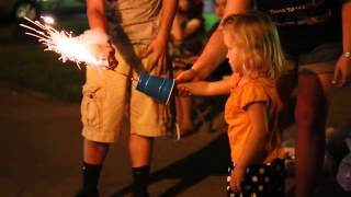 How to keep little kids safe with sparklers [upl. by Ciredor76]