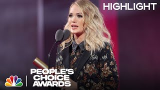 Carrie Underwood Is the People’s Country Artist  People’s Choice Awards 2022 [upl. by Andrew]