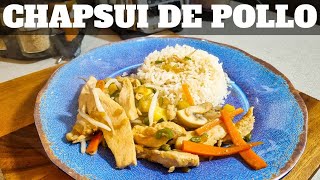 CHAPSUI de POLLO 🍗 🍜🇨🇳  Chop suey  Receta China al WOK 🍳  William Priets [upl. by Hayashi228]