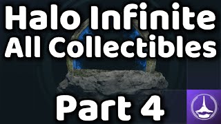 Halo Infinite  All Collectibles Part 4 Graveyards  Guide [upl. by Eylrac294]