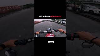 rash ride in hyderabad fly over triumphspeed400 dead accident ridewithrajkumar shorts short [upl. by Daria]