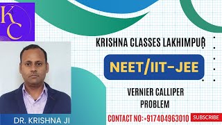 Vernier Caliper Problem for NEETIITJEE students [upl. by Ynamrej]