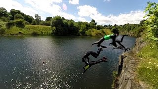 Wild Swimming At Stanhope [upl. by Enniroc63]