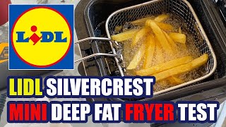 Lidl Silvercrest Mini Deep Fat Fryer Review [upl. by Mulloy179]