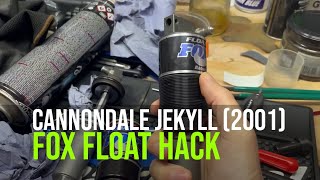 Cannondale Jekyll retro shock hack [upl. by Lairea]