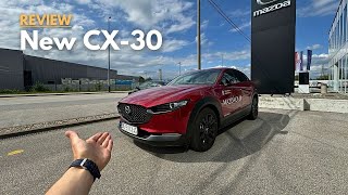 NEW 2024 Mazda CX30 REVIEW  Exterior Interior Infotainment and Practicality [upl. by Farman]