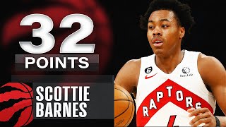 Scottie Barnes Scores CAREERHIGH 32 Points vs Lakers  March 10 2023 [upl. by Delija]