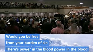 There Is Power In The Blood  wlyrics  Congregational Singing [upl. by Yelwah]