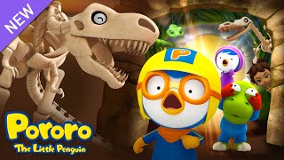 Pororo Movie  Pororos Night at the Dinosaur Museum  Dinosaur Adventure  Movie for Children [upl. by Bigelow]