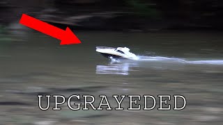 Cheap Walmart RC boat mods [upl. by Libys875]