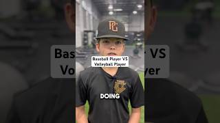 Baseball Player VS Volleyball Player Who will win mlb baseball baseballszn sports [upl. by Lleon]