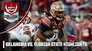 CheezIt Bowl Oklahoma Sooners vs Florida State Seminoles  Full Game Highlights [upl. by Ludba27]