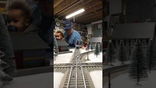 Riding the Polar Express Model Train lioneltrains polarexpress [upl. by Burkhart267]