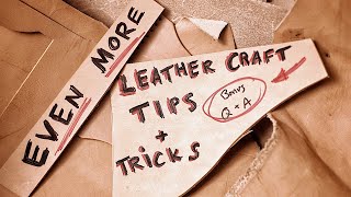 EVEN MORE Leather Tricks amp Tips [upl. by Nibot]