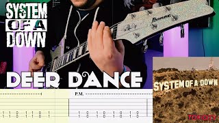 System of a Down  Deer Dance Guitar Cover Tab [upl. by Pacifa545]