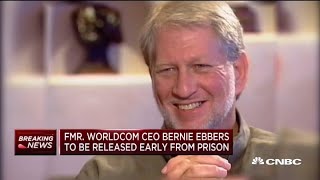 Former WorldCom CEO Bernie Ebbers to be released early from prison [upl. by Tremaine]