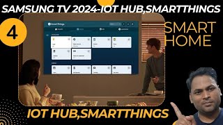 Samsung Smart TV ⚡️Feature Iot hub SmartThings ⚡️How to use smartthings in your Samsung Smart TV [upl. by Hawger]