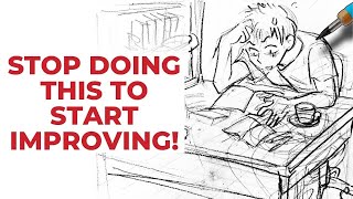 😱 Beginner Mangaka Misconception thats KILLING your Art Progress [upl. by Nolrac]