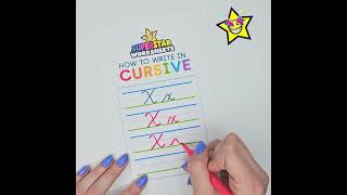 How to Write Cursive Letter X [upl. by Jaimie]