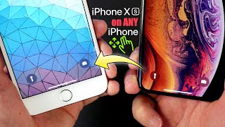 Get iPhone X Gestures on ANY iPhone iOS 12 JB TWEAK [upl. by Glynnis]