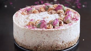 Raw Tigernut Cheesecake NutFree amp Vegan Cheesecake [upl. by Htirehc]