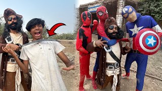 Captain Jack Sparrow aa gaya  Deadpool nay Spiderman ko Zinfandel kr dea [upl. by Earized339]