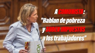 💪VOX humilla a COMUNISTA quotHablan de pobreza los que SUBEN el IMPUESTO al diesel a los trabajadoresquot [upl. by Hope]