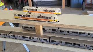 San Francisco Model BART Subway Part 1  HO Scale [upl. by Roberts]