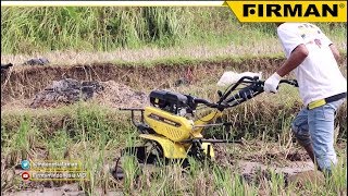 Mesin Bajak Mini ladang kering amp basah  Traktor Mini  Tiller  Cultivator  FIRMAN FTL900H [upl. by Ruckman]