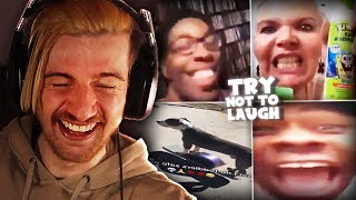 The most I have EVER laughed in a Try Not to Laugh Challenge [upl. by Rebliw]